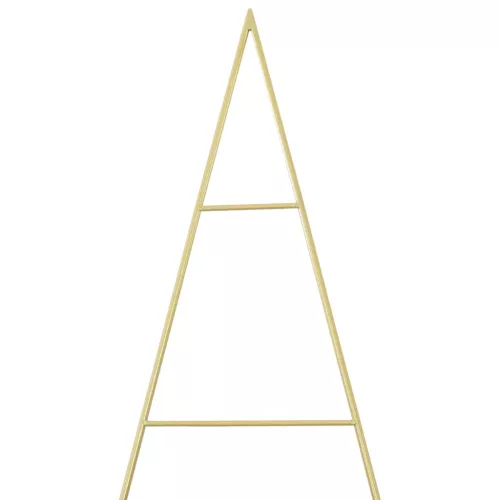  Fém karácsonyfa állvánnyal Arany 210 cm Porszórt Acél