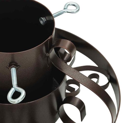  Karácsonyfatalp Antik réz 40 x 40 x 20.5 cm Acél