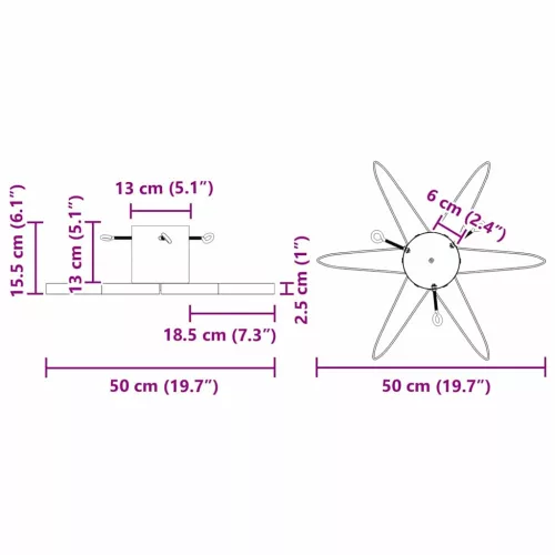  Karácsonyfatalp 1.73 víztartállyal Zöld 49 x 49 x 15,5 cm Acél