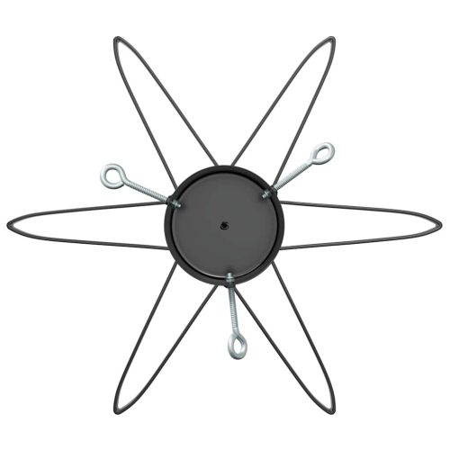  Karácsonyfatalp 1.73 Fekete 49 x 49 x 15,5 cm Acél