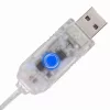  Karácsonyfa 160 LED-del Meleg fehér 150 cm Akril