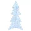  Karácsonyfa 160 LED-del Hideg Fehér 150 cm Akril