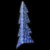  Karácsonyfa 160 LED-del Hideg Fehér 150 cm Akril