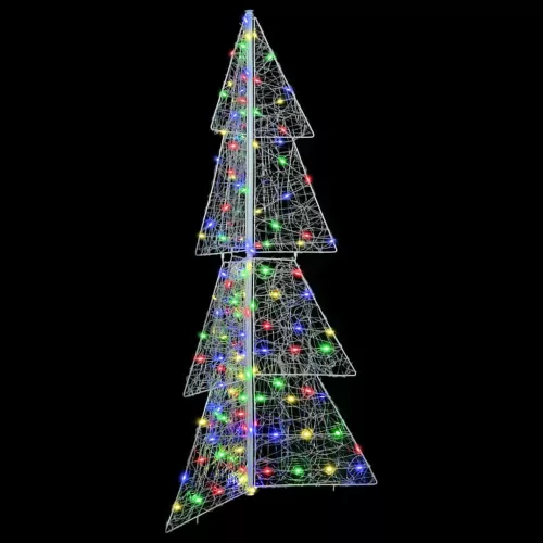  Karácsonyfa 160 LED-del Sokszínű 150 cm Akril