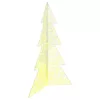  Karácsonyfa 240 LED-del Meleg fehér 180 cm Akril
