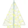  Karácsonyfa 240 LED-del Meleg fehér 180 cm Akril