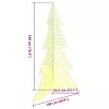  Karácsonyfa 240 LED-del Meleg fehér 180 cm Akril