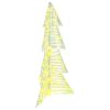  Karácsonyfa 100 LED-del Meleg fehér 120 cm PET