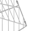  Nyúl Ketrec Ezüst 215 x 100 x 85 cm Horganyzott acél