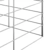  Nyúl Ketrec Ezüst 400 x 100 x 210 cm Horganyzott acél