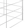  Nyúl Ketrec Ezüst 400 x 100 x 210 cm Horganyzott acél