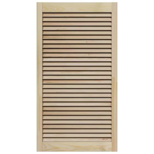  Szekrényajtók 2 pcs Barna 110 x 59.5 x 2.1 cm Tömör fenyőfa