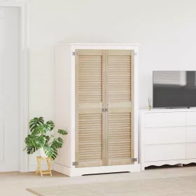    Széfajtó 2 pcs Természetes 140,5 x 2,1 x 39,5 cm Tömör fenyőfa