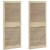  Széfajtó 2 pcs Természetes 140,5 x 2,1 x 59,5 cm Tömör fenyőfa