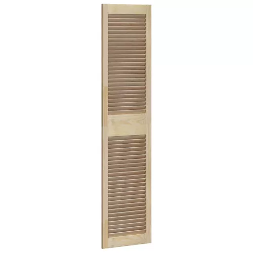  Széfajtó ajtóval Természetes 170 x 2,1 x 39,5 cm Tömör fenyőfa
