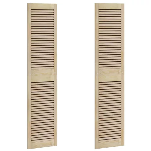  Széfajtó 2 pcs Természetes 170 x 2,1 x 39,5 cm Tömör fenyőfa