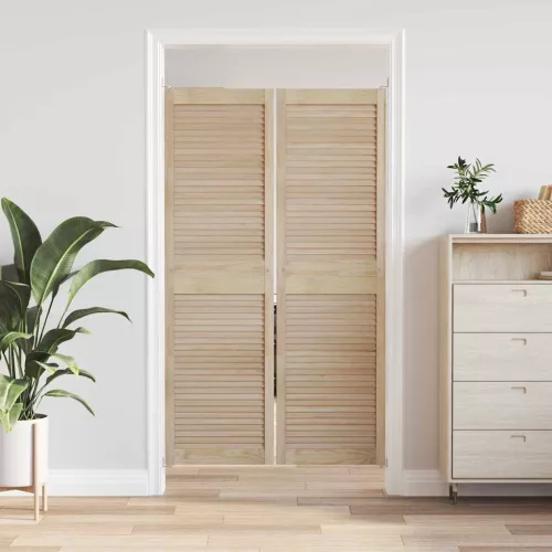  Széfajtó 2 pcs Természetes 170 x 2,1 x 49,5 cm Tömör fenyőfa
