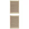  Széfajtó 2 pcs Természetes 170 x 2,1 x 59,5 cm Tömör fenyőfa
