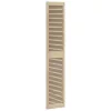  Széfajtó 2 pcs Természetes 201 x 2,1 x 39,5 cm Tömör fenyőfa