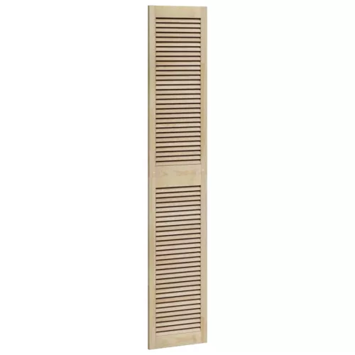  Széfajtó 2 pcs Természetes 201 x 2,1 x 39,5 cm Tömör fenyőfa