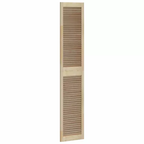  Széfajtó 2 pcs Természetes 201 x 2,1 x 39,5 cm Tömör fenyőfa