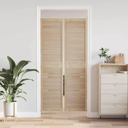 Széfajtó 2 pcs Természetes 201 x 2,1 x 49,5 cm Tömör fenyőfa