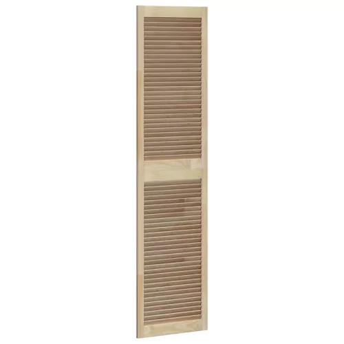  Széfajtó 2 pcs Természetes 201 x 2,1 x 49,5 cm Tömör fenyőfa