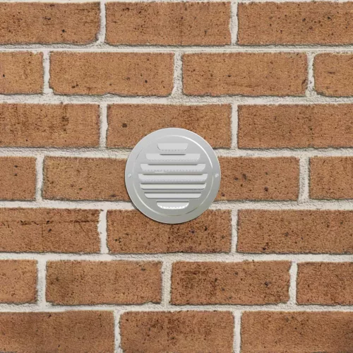  Levegő szellőzőfedél 4 pcs Ezüst 80 mm Rozsdamentes acél