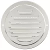  Levegő szellőzőfedél 4 pcs Ezüst 80 mm Rozsdamentes acél