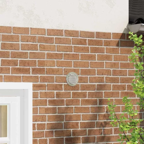  Levegő szellőzőfedél 4 pcs Ezüst 100 mm Rozsdamentes acél