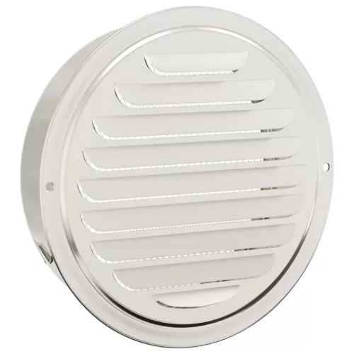  Levegő szellőzőfedél 4 pcs Ezüst 150 mm Rozsdamentes acél