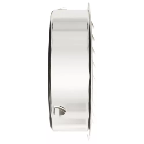  Levegő szellőzőfedél 4 pcs Ezüst 150 mm Rozsdamentes acél