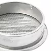  Levegő szellőzőfedél 4 pcs Ezüst 150 mm Rozsdamentes acél