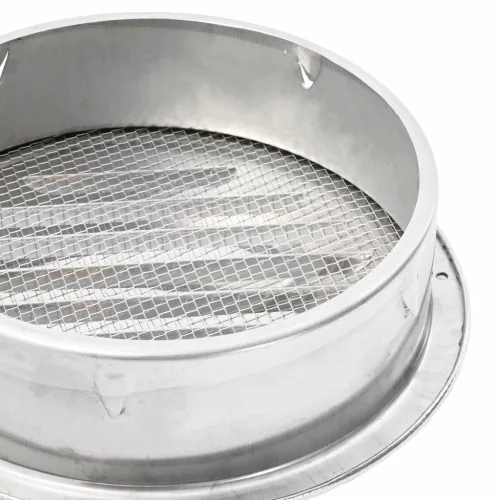  Levegő szellőzőfedél 4 pcs Ezüst 150 mm Rozsdamentes acél