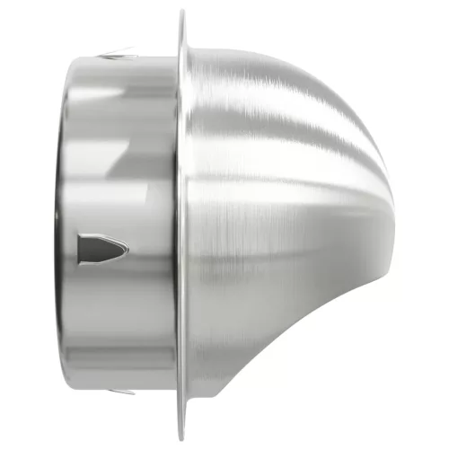  Levegő szellőzőfedél 2 pcs Ezüst 150 mm Rozsdamentes acél