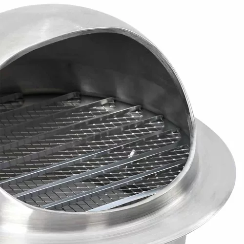  Levegő szellőzőfedél 8 pcs Ezüst 200 mm Rozsdamentes acél