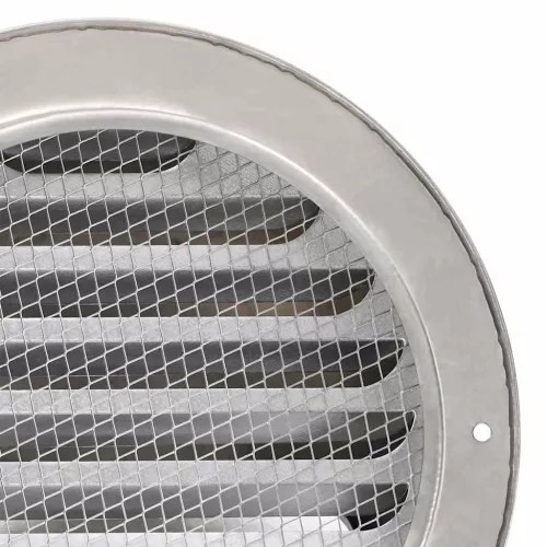  Levegő szellőzőfedél 8 pcs Ezüst 200 mm Rozsdamentes acél