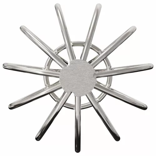  Cseppentő Levélvédő 8 pcs Ezüst 50 mm Rozsdamentes acél