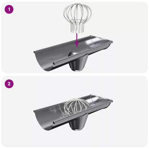  Cseppentő Levélvédő 2 pcs Ezüst 75 mm Rozsdamentes acél