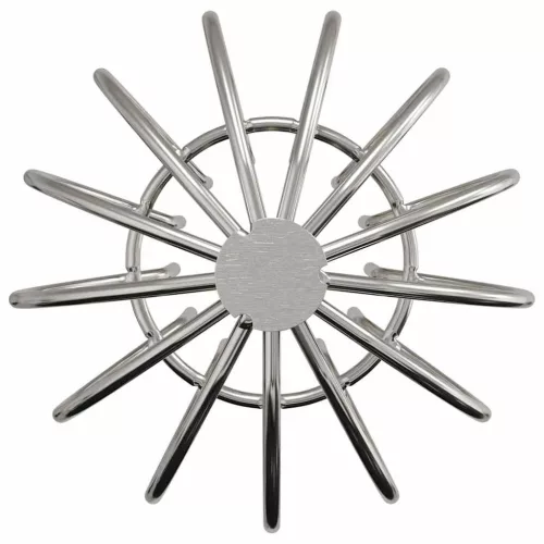  Cseppentő Levélvédő 8 pcs Ezüst 75 mm Rozsdamentes acél