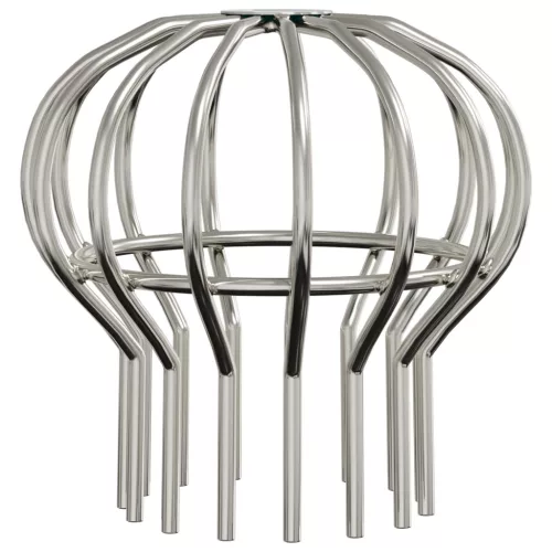  Cseppentő Levélvédő 2 pcs Ezüst 110 mm Rozsdamentes acél