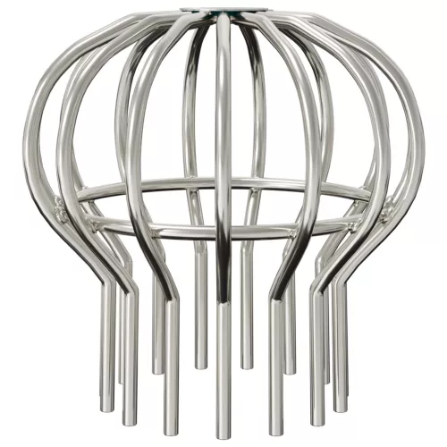  Cseppentő Levélvédő 8 pcs Ezüst 110 mm Rozsdamentes acél