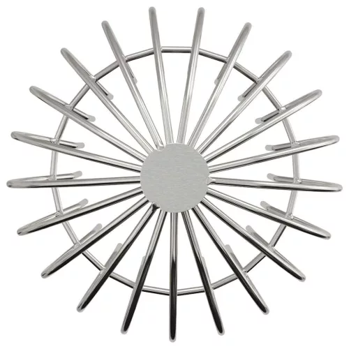  Cseppentő Levélvédő 2 pcs Ezüst 160 mm Rozsdamentes acél