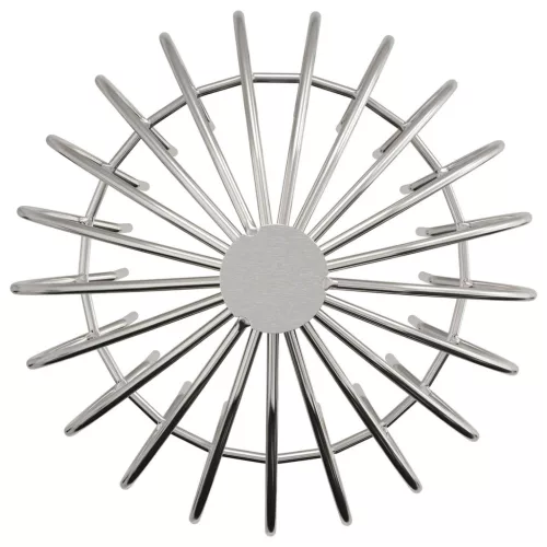  Cseppentő Levélvédő 2 pcs Ezüst 200 mm Rozsdamentes acél