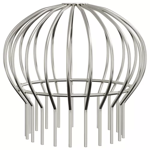  Cseppentő Levélvédő 8 pcs Ezüst 200 mm Rozsdamentes acél