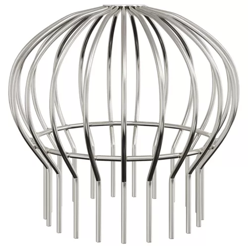  Cseppentő Levélvédő 8 pcs Ezüst 200 mm Rozsdamentes acél