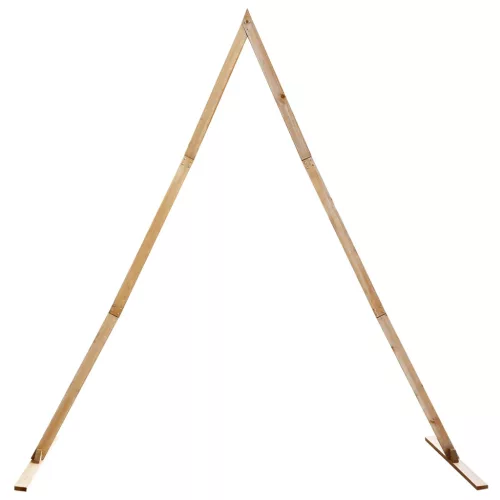  Esküvői Ív Világos Barna 202 x 95 x 254 cm Tömör fenyőfa