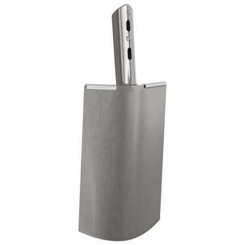  Lapát Fej Ezüst 43 x 17 cm Porszórt acél