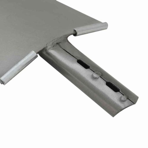  Lapát Fej Ezüst 43 x 17 cm Porszórt acél