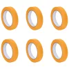  Festő Maszkoló Szalagok 6 pcs Sárga 19mm x 50m Papír